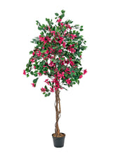 Lade das Bild in den Galerie-Viewer, Künstlicher Bougainvillea-Baum rosa 1,50 - 1,80 Meter