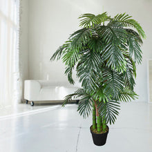 Lade das Bild in den Galerie-Viewer, Künstliche Areca-Palme 180 cm mit 42 textilen Palmwedeln