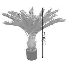 Lade das Bild in den Galerie-Viewer, Künstliche Cycaspalme Cycas Graspalme 80 cm