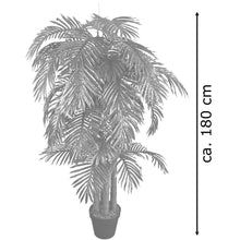Lade das Bild in den Galerie-Viewer, Künstliche Areca-Palme 180 cm mit 42 textilen Palmwedeln