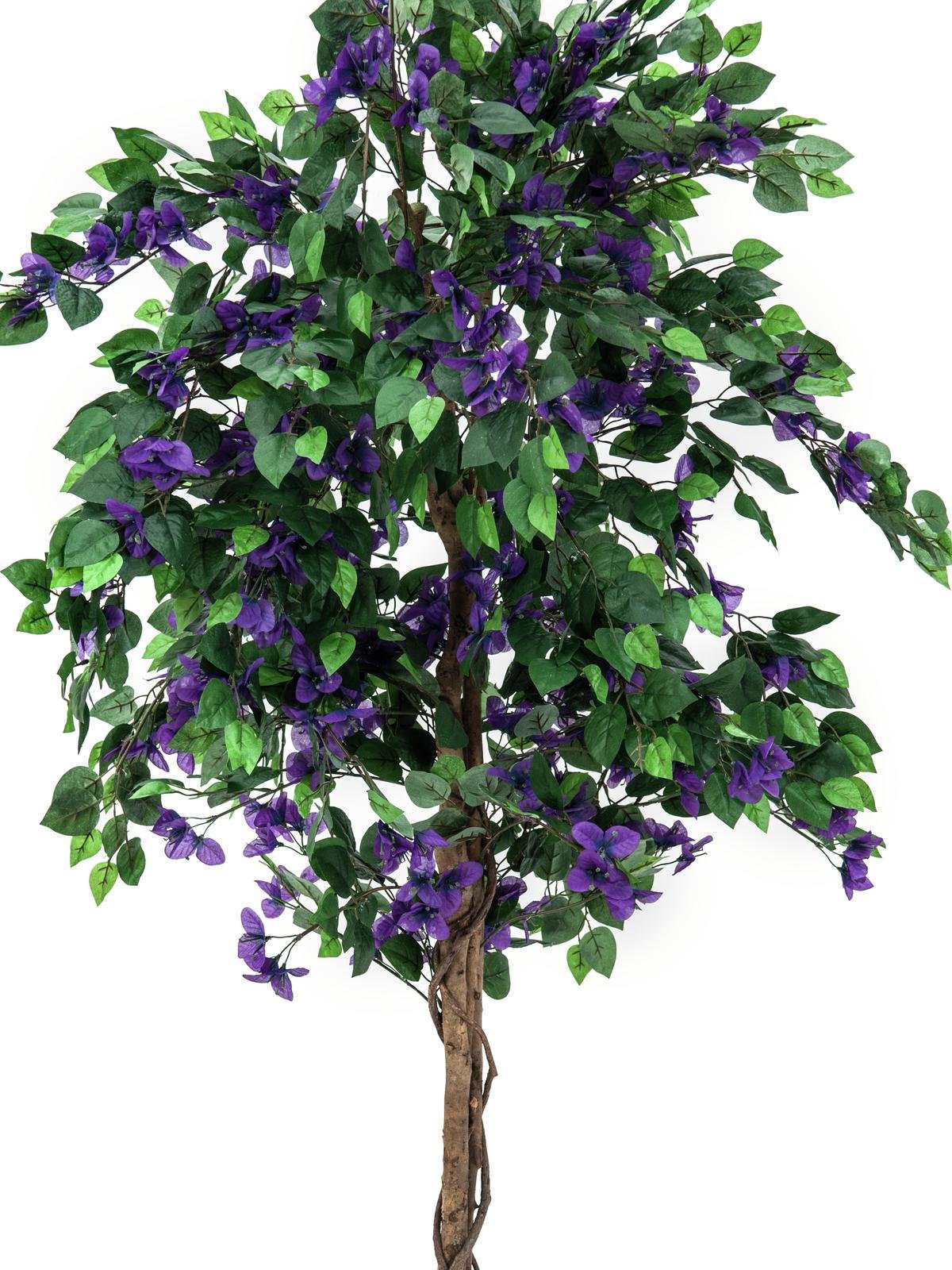 künstliche bougainvillea Künstlicher Bougainvillea-Baum lila 1,50