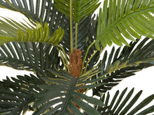 Lade das Bild in den Galerie-Viewer, Künstliche Kokospalme mit natürlichem Stamm 0,90 Meter
