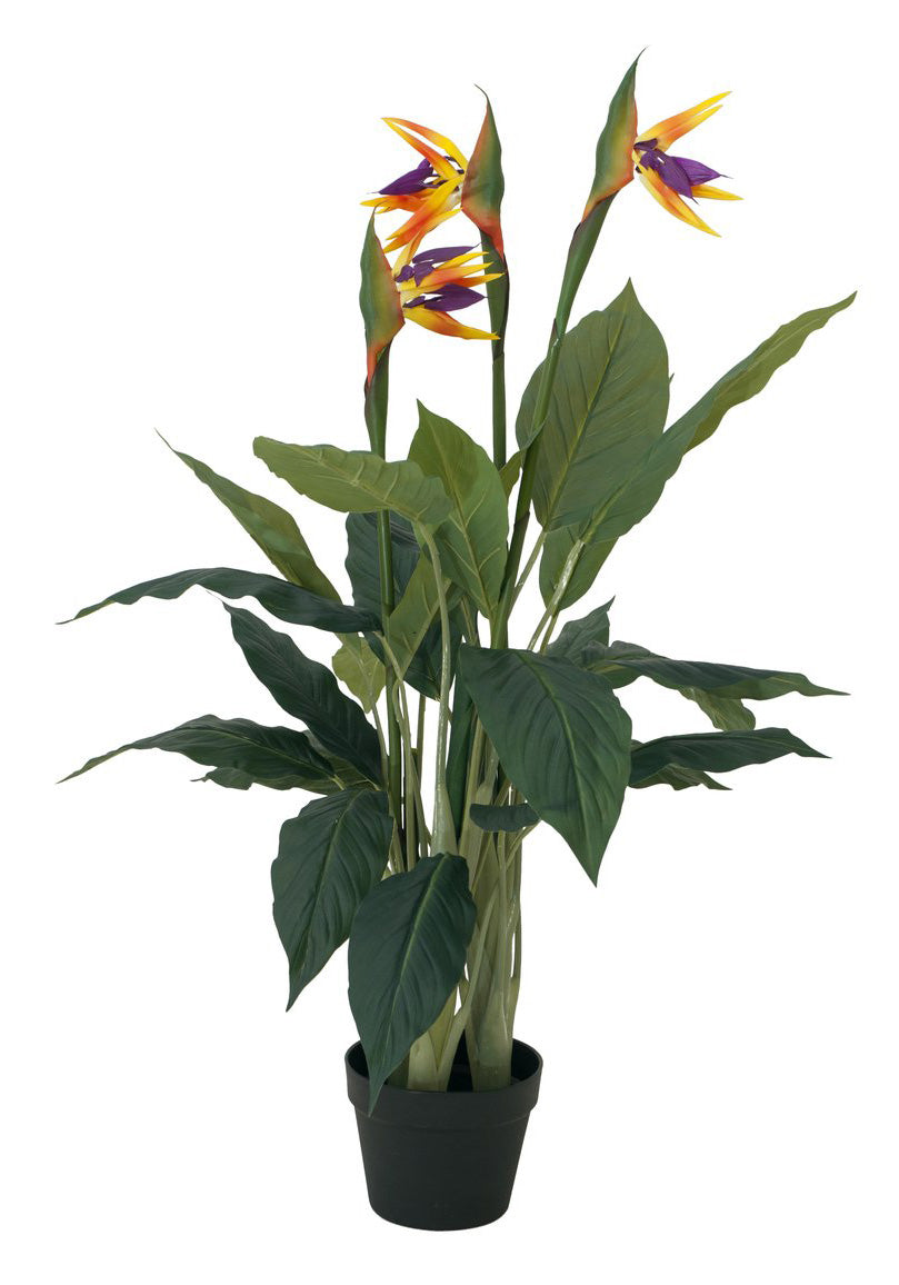 Künstliche Strelizie. Paradiesvogelblume. 90 cm
