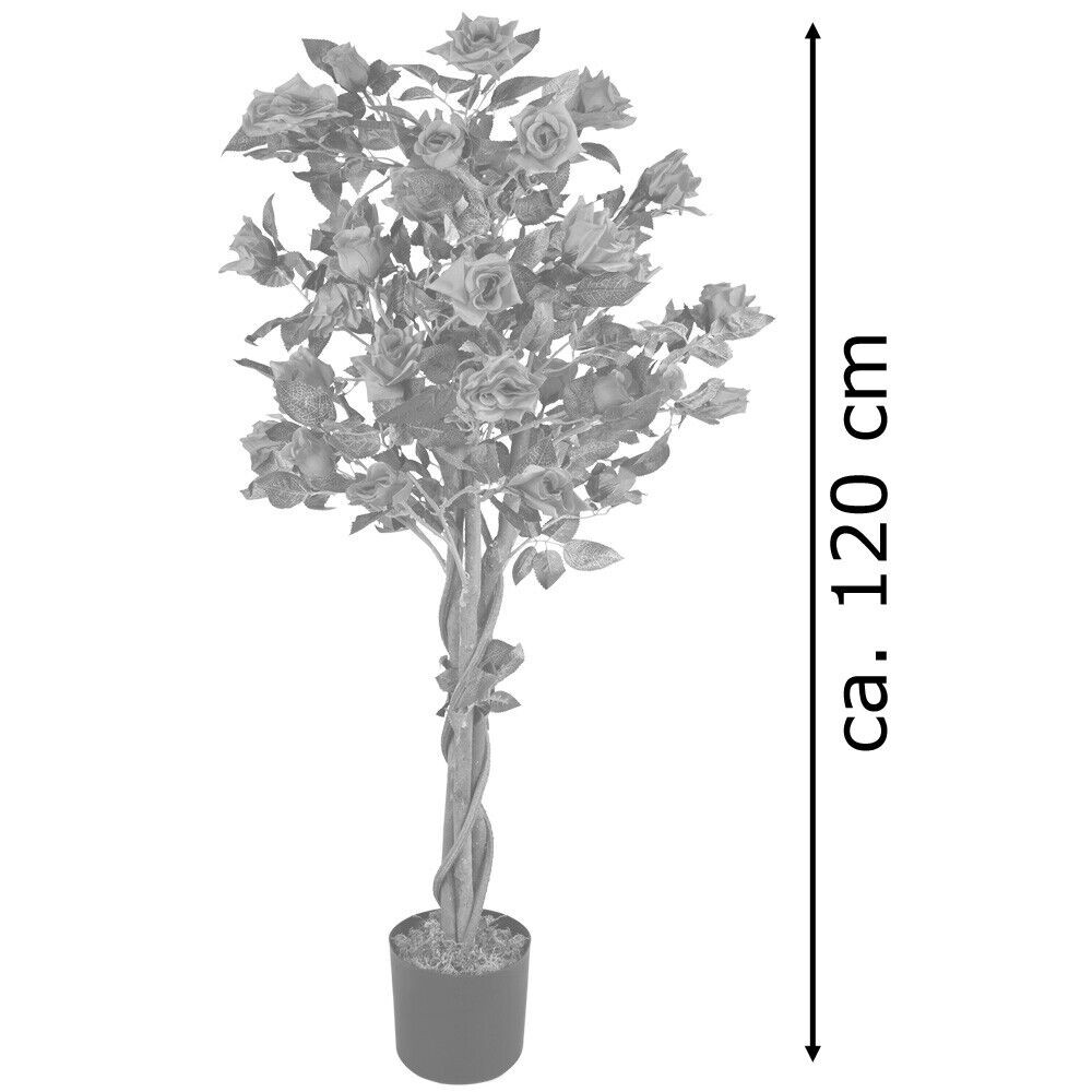 Künstlicher Rosenstock, 120 cm – Sunrise